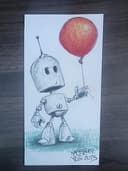 Robot con Globo